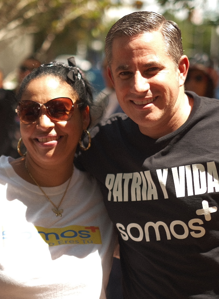 El presidente del Movimiento Somos Más, Dariel Fernández, viajará a Tampa